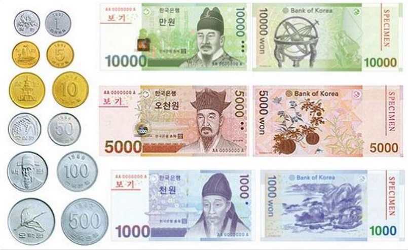 Quy đổi tiền Hàn: 1000 won bằng bao nhiêu tiền Việt?
